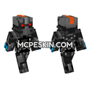 Fulgore Skin Minecraft Bedrock skin