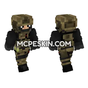 Full Tan Kit V1 Minecraft Bedrock skin