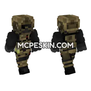 Full Tan Kit V2 Minecraft Bedrock skin