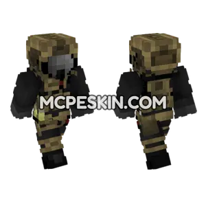 Full Tan Kit V3 Minecraft Bedrock skin