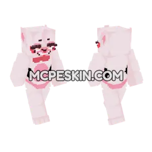 Funtime Foxy Skin Minecraft Bedrock skin