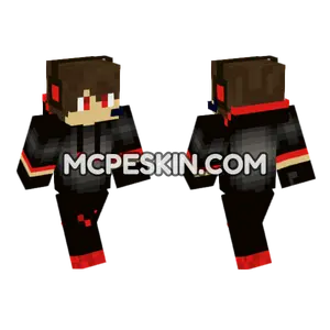 Gamer 12 Skin Minecraft Bedrock skin