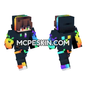Gamer 13 Minecraft Bedrock skin
