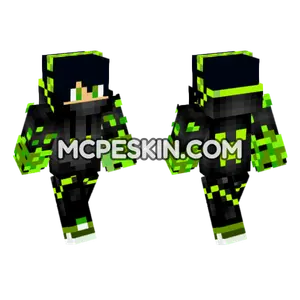 Gamer 14 Creeper Skin Minecraft Bedrock skin