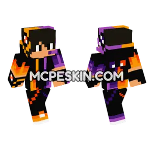 Gamer 28 Minecraft Bedrock skin