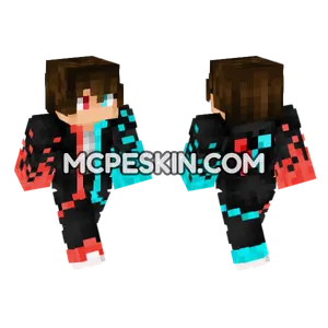 Gamer 4 Minecraft Bedrock skin