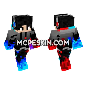 Gamer 5 Skin Minecraft Bedrock skin