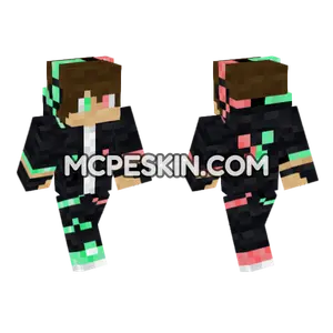 Gamer 6 Minecraft Bedrock skin