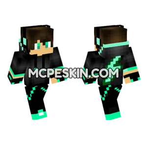 Gamer 7 Skin Minecraft Bedrock skin