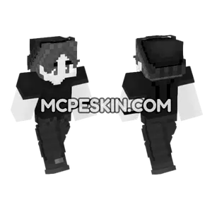 Gazen Vocaloid Minecraft Bedrock skin