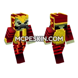 General Akamoto Minecraft Bedrock skin