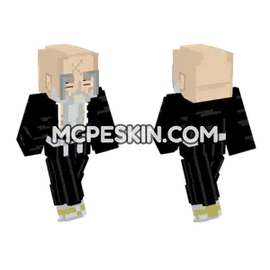 Genryusai Yamamoto Zanka No Tachi Minecraft Bedrock skin
