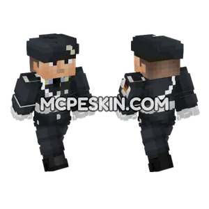 German Airforce Dress Uniform Minecraft Bedrock skin