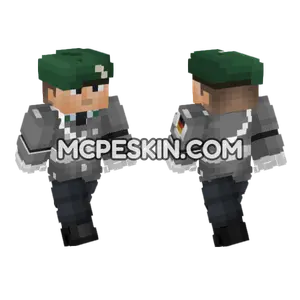 German Army Dress Uniform Minecraft Bedrock skin