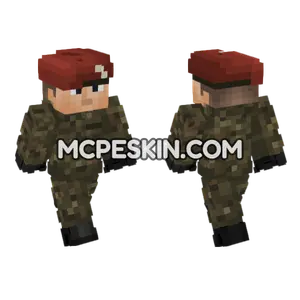 German Army Field Uniform Minecraft Bedrock skin
