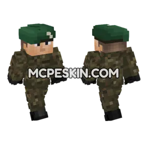 German Army Field Uniform V2 Minecraft Bedrock skin