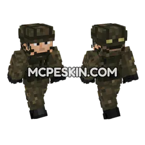 German Army Soldier Minecraft Bedrock skin