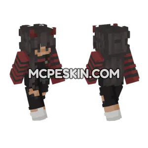 Girl 5 Minecraft Bedrock skin