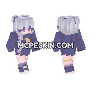 Girl 9 Minecraft Bedrock skin
