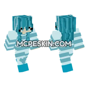 Glaceon Skin Minecraft Bedrock skin