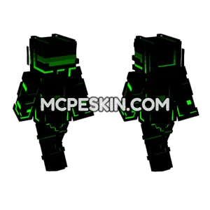 Glitch Skin Minecraft Bedrock skin