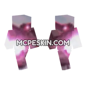 Godzillo Pink Monster Minecraft Bedrock skin