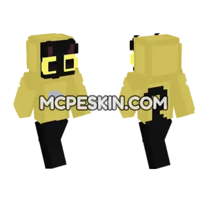 Golden Freddy Skin Minecraft Bedrock skin