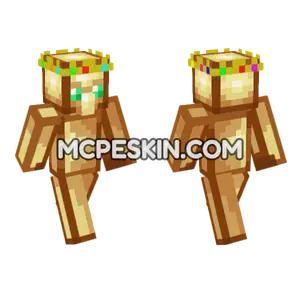 Golden Knight Skin Minecraft Bedrock skin