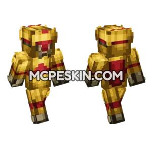 Golden Lord Skin Minecraft Bedrock skin