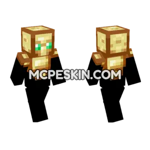 Golden Totem Minecraft Bedrock skin