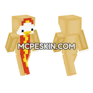 Goose Dog Minecraft Bedrock skin