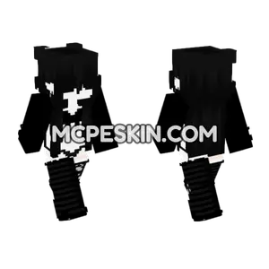 Goth Wismaaa Minecraft Bedrock skin