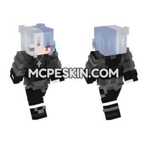 Gothic Pastel Girl Minecraft Bedrock skin