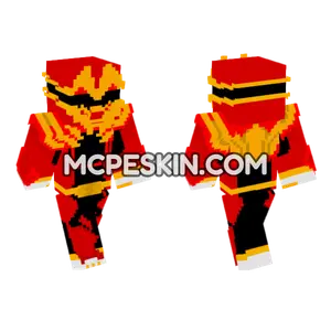 Gozyu Wolf Minecraft Bedrock skin