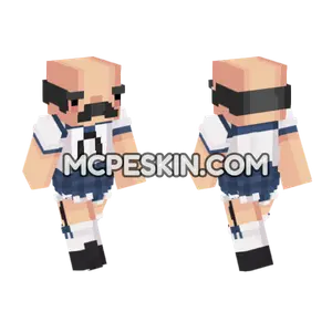 Grandpagirl Minecraft Bedrock skin