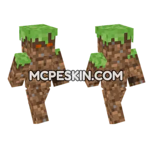 Grass Creature Minecraft Bedrock skin
