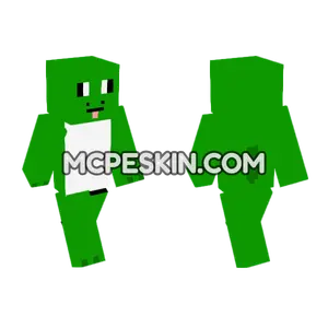 Grass Elemental Bearded Dragon Minecraft Bedrock skin