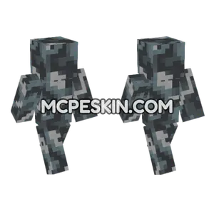 Gray Glazed Terracotta Minecraft Bedrock skin