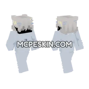 Gray Pigeon Outfit Minecraft Bedrock skin