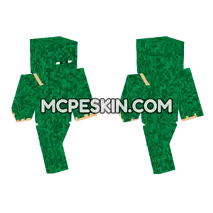 Green Camouflage Outfit Minecraft Bedrock skin