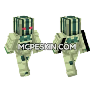 Green Day Skin Minecraft Bedrock skin