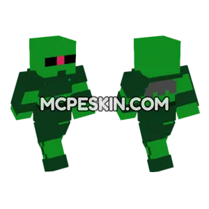 Green Dragon Skin Minecraft Bedrock skin