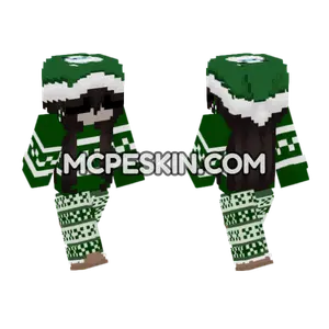 Green Egirl Christmas