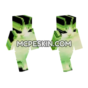 Green Frog Skin Minecraft Bedrock skin