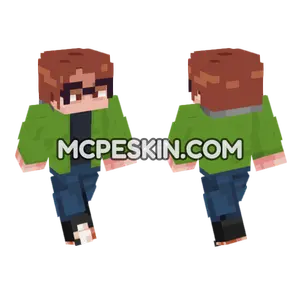 Green Hooded Figure