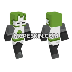 Green Knight Minecraft Bedrock skin