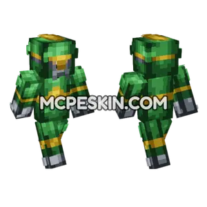 Green Knight Minecraft Bedrock skin