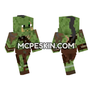 Green Orc Warrior
