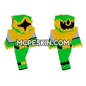 Green Ranger Shurikenger Minecraft Bedrock skin