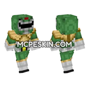 Green Ranger Skin Minecraft Bedrock skin